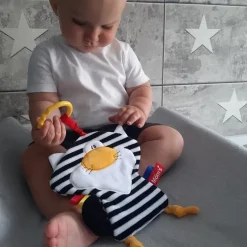 Szeleścik Sensoryczny Kot Pasiak