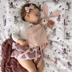 Szmatka Przytulanka Doudou Pudrowy Róż