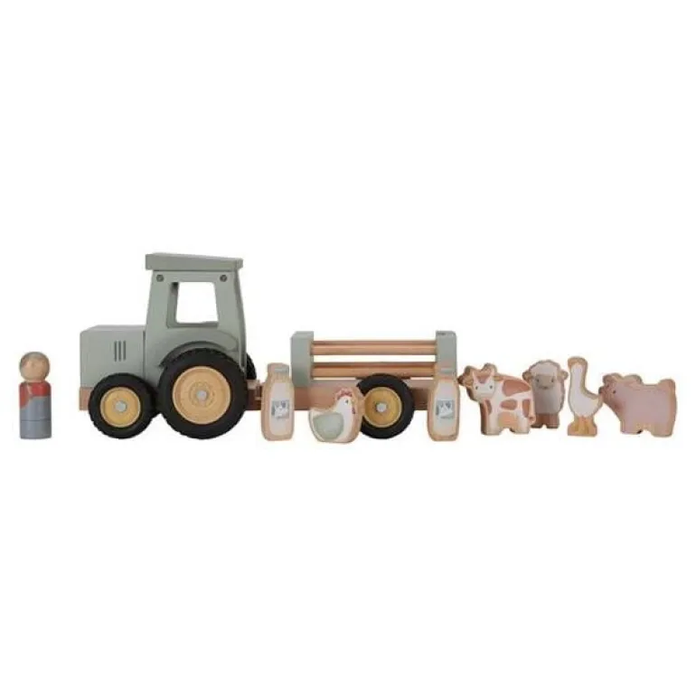 Traktor z przyczepą Little Farm FSC