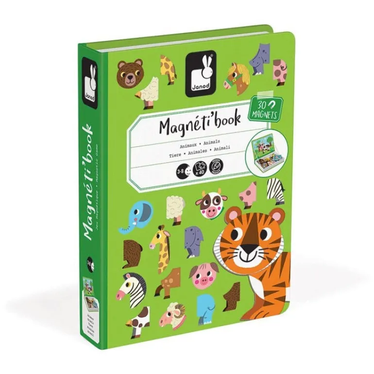 Układanka Magnetyczna Magnetibook Zwierzęta
