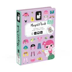 Układanka Magnetyczna Magnetibook Kostiumy Dziewczynka