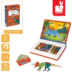Układanka Magnetyczna Magnetibook Dinozaury