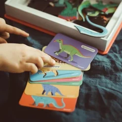 Układanka Magnetyczna Magnetibook Dinozaury
