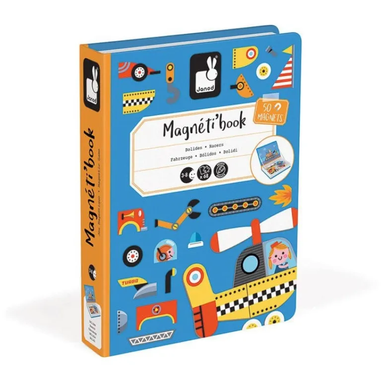 Układanka Magnetyczna Magnetibook Pojazdy