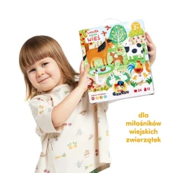 Wesołe puzzle Wieś 60el. 2+