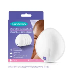 Wkładki Laktacyjne Wielorazowe 4 szt