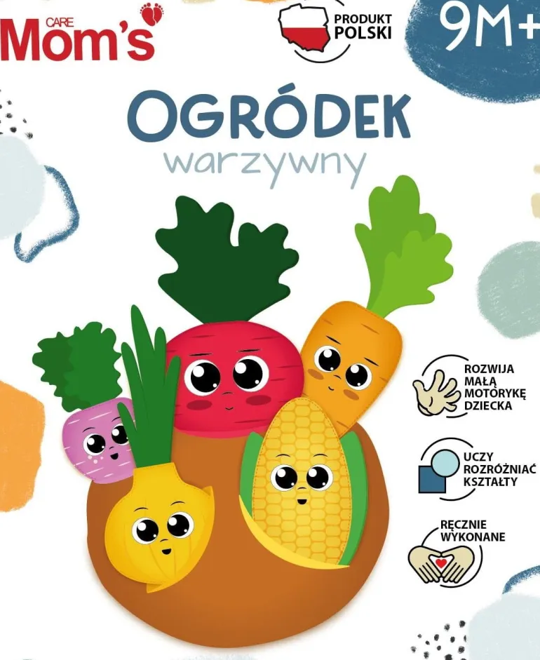 Zabawka Edukacyjna Ogródek Warzywny