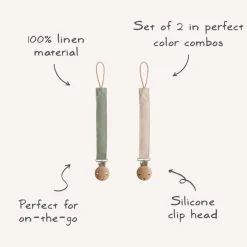 Zawieszka materiałowa 2-pack - Olive Shifting Sand