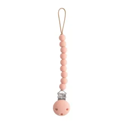Zawieszka silikonowa na smoczek Hera - Powder Pink