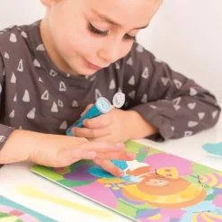 Zestaw Artystyczny dla Dzieci z Brokatem