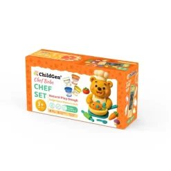 Zestaw kreatywny PAW PALS Bobo – Kucharz 4 ciastoliny, foremki, mata
