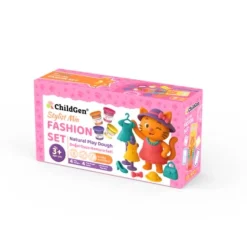 Zestaw kreatywny PAW PALS Stylistka Mia – Moda 4 ciastoliny, foremki, mata Moda - Fashion Set