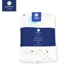 Zestaw Pieluszek Bambusowych Sky Blue 2szt