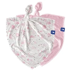 Zestaw Pieluszek Bambusowych Sky Pink Różowa 2 szt